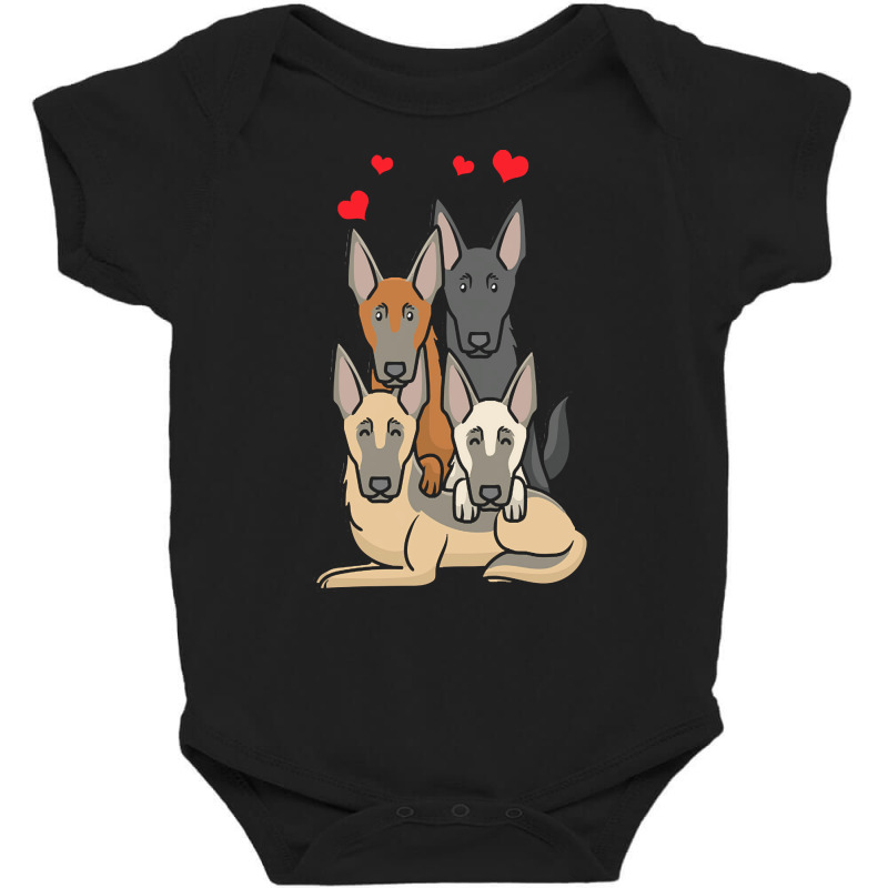 Malinois T  Shirt Malinois Dogs T  Shirt Baby Bodysuit by umurray372 | Artistshot