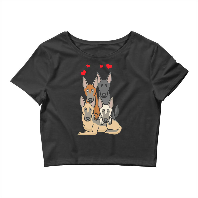 Malinois T  Shirt Malinois Dogs T  Shirt Crop Top by umurray372 | Artistshot