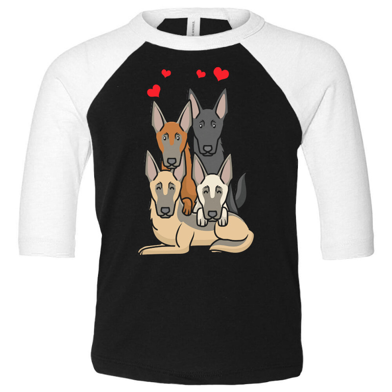 Malinois T  Shirt Malinois Dogs T  Shirt Toddler 3/4 Sleeve Tee by umurray372 | Artistshot