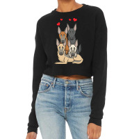 Malinois T  Shirt Malinois Dogs T  Shirt Cropped Sweater | Artistshot