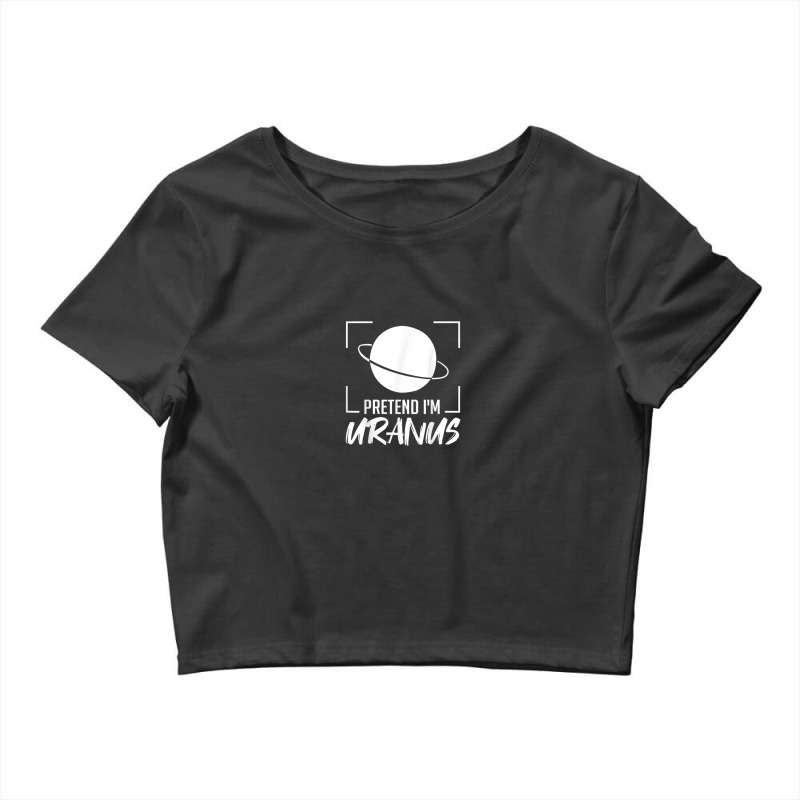 Uranus Planet Ring Solar System Gas Atmosphere Space Crop Top by Posh | Artistshot