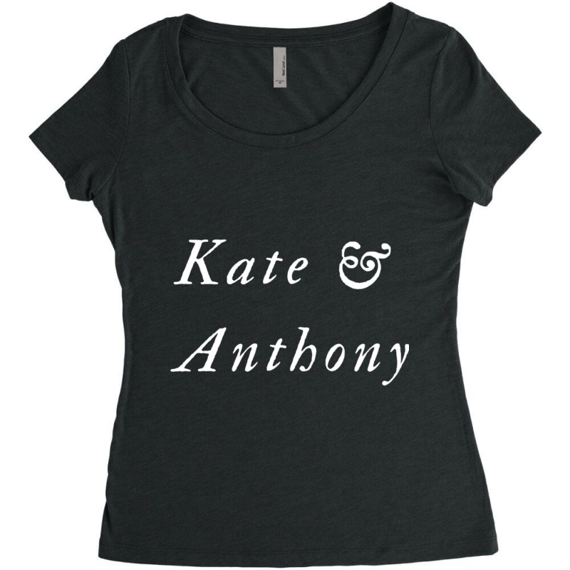 Bridgerton Kate And Anthony Women's Triblend Scoop T-shirt by HEATHERSTAATS | Artistshot