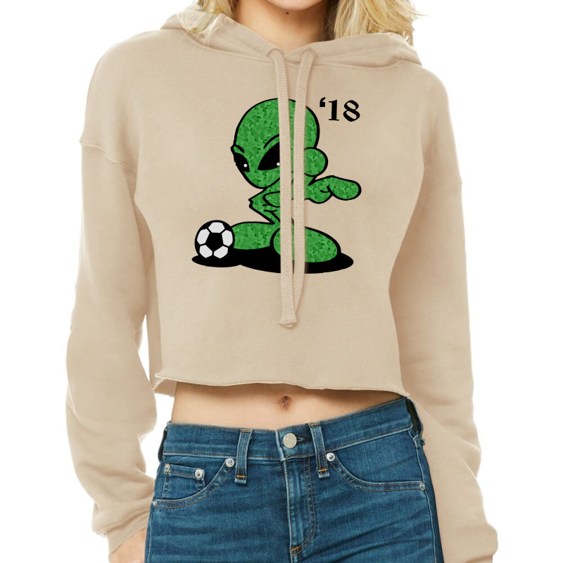 Alien Area 51 Euphoria Alien Rue Classic Cropped Hoodie. By Artistshot