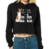 Civil Engineering Graduate Civil Engineering And Basenjis Cropped Hoodie | Artistshot