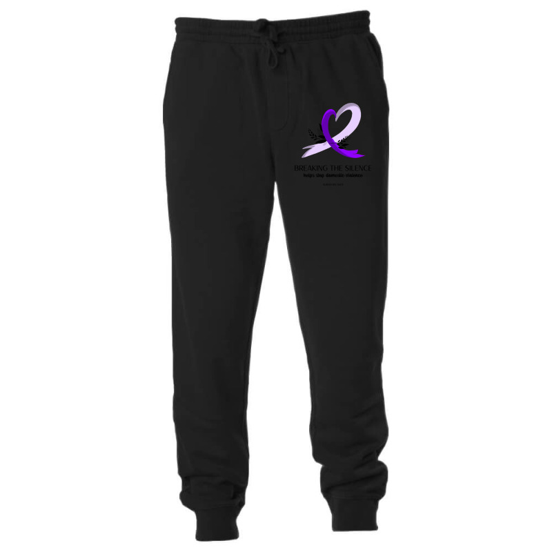 Breaking The Silence Helps Stop Domestic Violence (survivors Unite) Unisex Jogger | Artistshot