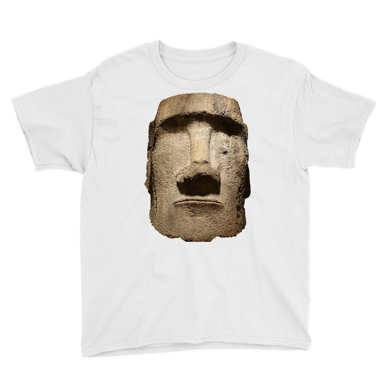 Easter Island Moai Statue Monolith World Mystery Youth Tee | Artistshot