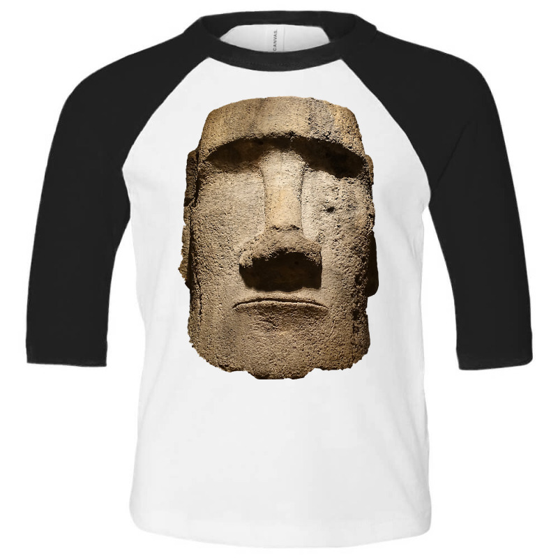 Easter Island Moai Statue Monolith World Mystery Toddler 3/4 Sleeve Tee | Artistshot