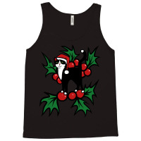 Tuxedo Cat Christmas Tuxedo Cat Christmas Tank Top | Artistshot