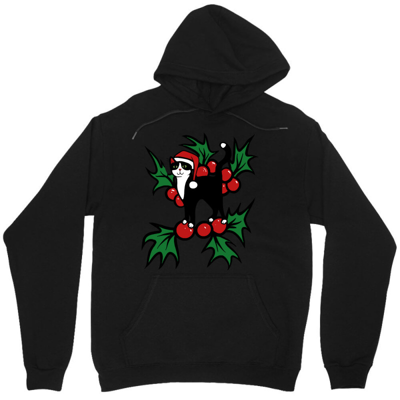 Tuxedo Cat Christmas Tuxedo Cat Christmas Unisex Hoodie | Artistshot