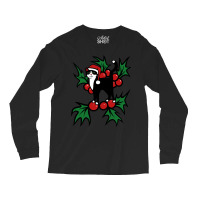 Tuxedo Cat Christmas Tuxedo Cat Christmas Long Sleeve Shirts | Artistshot