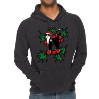 Tuxedo Cat Christmas Tuxedo Cat Christmas Vintage Hoodie | Artistshot