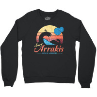 Arrakis Vintage Distressed Surf Crewneck Sweatshirt | Artistshot