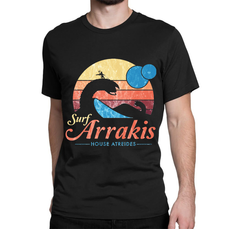 Arrakis Vintage Distressed Surf Classic T-shirt by cm-arts | Artistshot