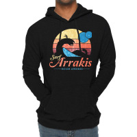 Arrakis Vintage Distressed Surf Lightweight Hoodie | Artistshot