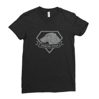 Metal Gear Solid - Diamond Dogs (gray) Ladies Fitted T-shirt | Artistshot