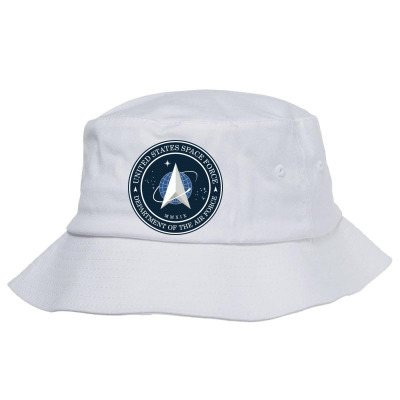 Space Force Logo Bucket Hat Designed By Delicous