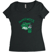 Swamp Water Chartreuse Women's Triblend Scoop T-shirt | Artistshot