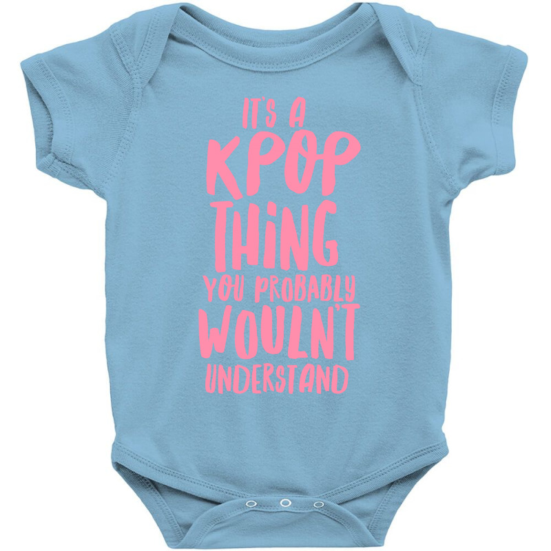 It's A Kpop Thing Pink Baby Bodysuit by ARTWOMAN | Artistshot