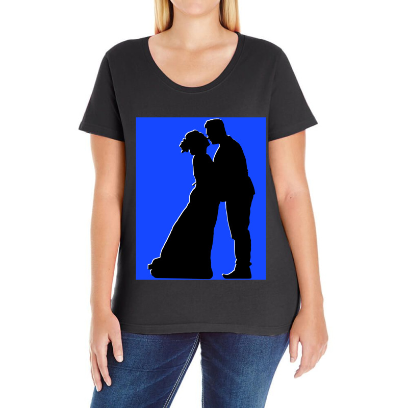 Kate And Anthony Ladies Curvy T-Shirt by HEATHERSTAATS | Artistshot