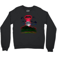 Moon Abduction Crewneck Sweatshirt | Artistshot