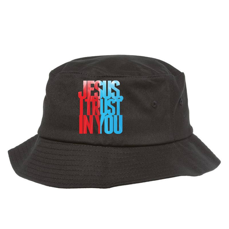 Divine Mercy Jesus I Trust In You St Faustina Catholic Pullover Hoodie Bucket Hat by cm-arts | Artistshot