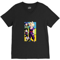 Gohan Cute Dragonball Super Anime Saiyan For Boyfriend V-neck Tee | Artistshot