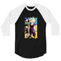 Gohan Cute Dragonball Super Anime Saiyan For Boyfriend 3/4 Sleeve Shirt | Artistshot