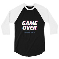 Game Over Continue(yes)no 3/4 Sleeve Shirt | Artistshot