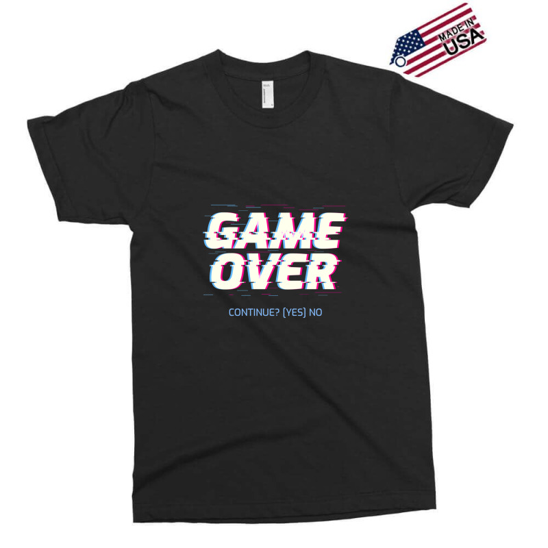 Game Over Continue(yes)no Exclusive T-shirt by RichardLopez | Artistshot