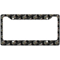 Cat On Analog Modular Synth Funny Synthesizer License Plate Frame | Artistshot