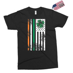irish american flag ireland shamrock st. patricks paddys day t shirt Exclusive T-shirt | Artistshot