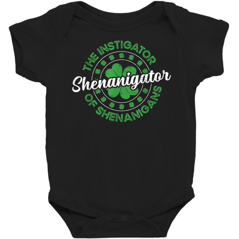 The Instigator Of Shenanigans Shenanigator T Shirt Baby Bodysuit by cm-arts | Artistshot