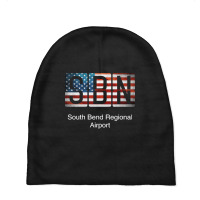 Sbn South Bend Regional Airport Baby Beanies | Artistshot