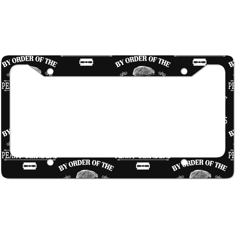By Order Of The Peaky Blinders Custom License Plate Frame And Holder With Multiple Styles 