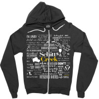 Schitt's Creek Memorable Quotes  Classic Zipper Hoodie | Artistshot