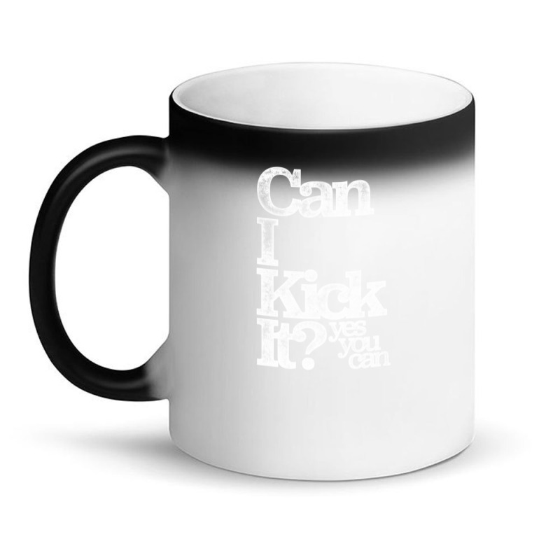 Can I Kick It Yes You Can! Great Distressed Gift For Old School Hiphop Magic Mug | Artistshot