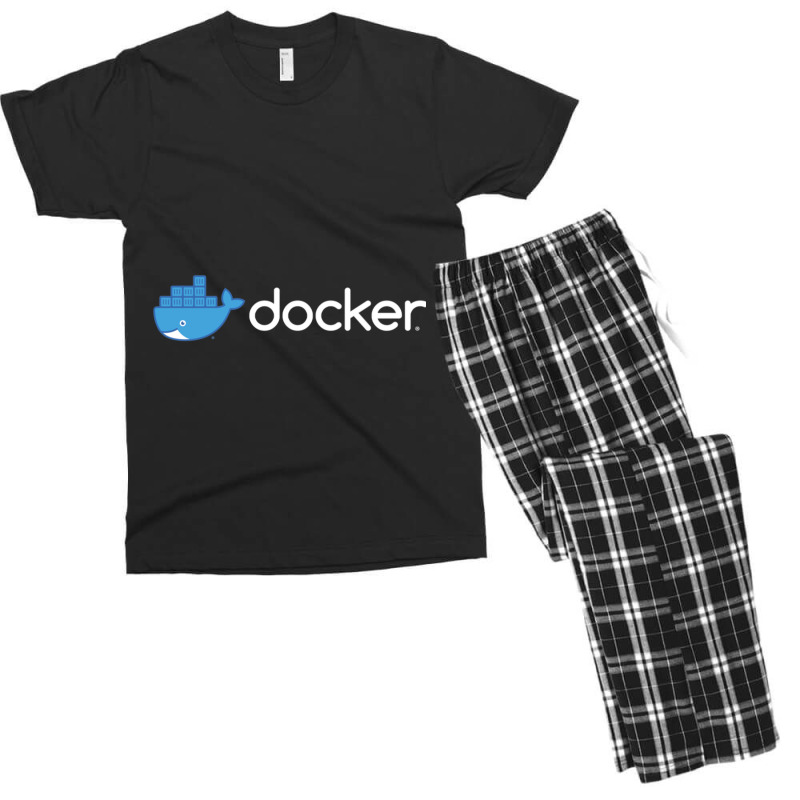 Docker Linux Men's T-shirt Pajama Set by MONIQUEWORTH | Artistshot