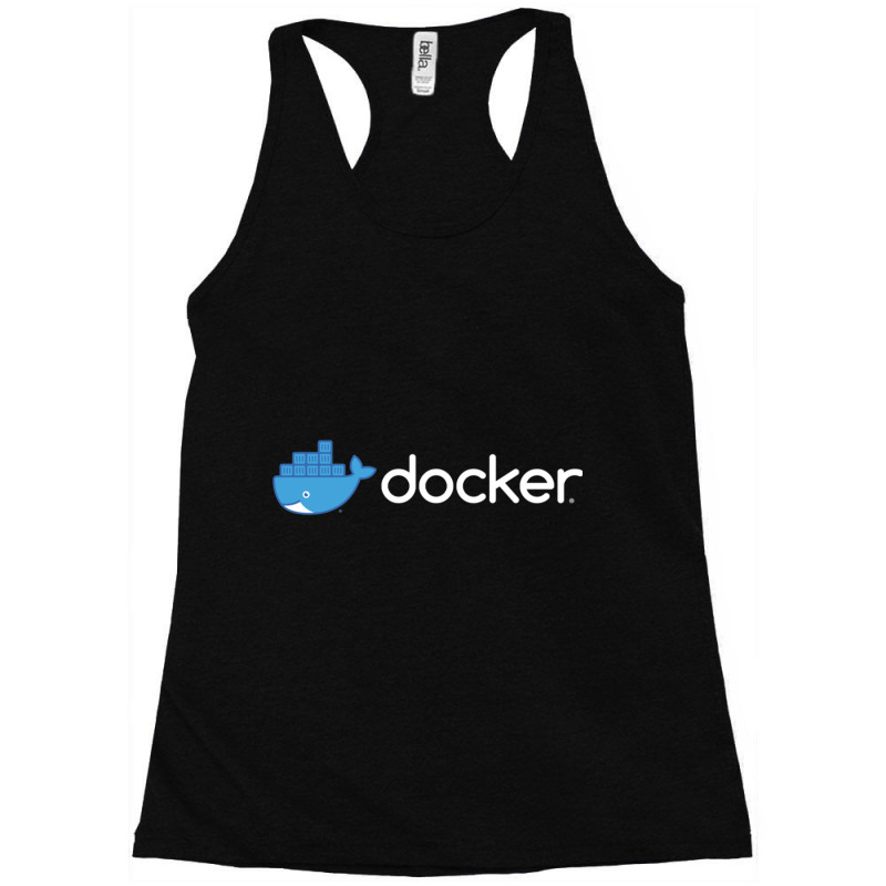 Docker Linux Racerback Tank by MONIQUEWORTH | Artistshot