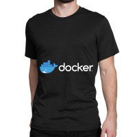 Docker Linux Classic T-shirt | Artistshot