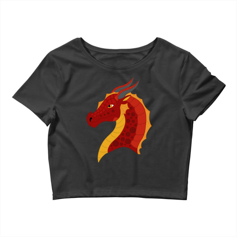 Red Fire Dragon Crop Top by Kenlofu52 | Artistshot