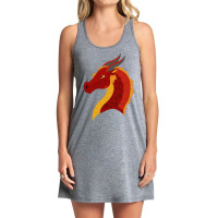 Red Fire Dragon Tank Dress | Artistshot