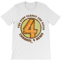 Anchorman Channel 4 News T-shirt | Artistshot