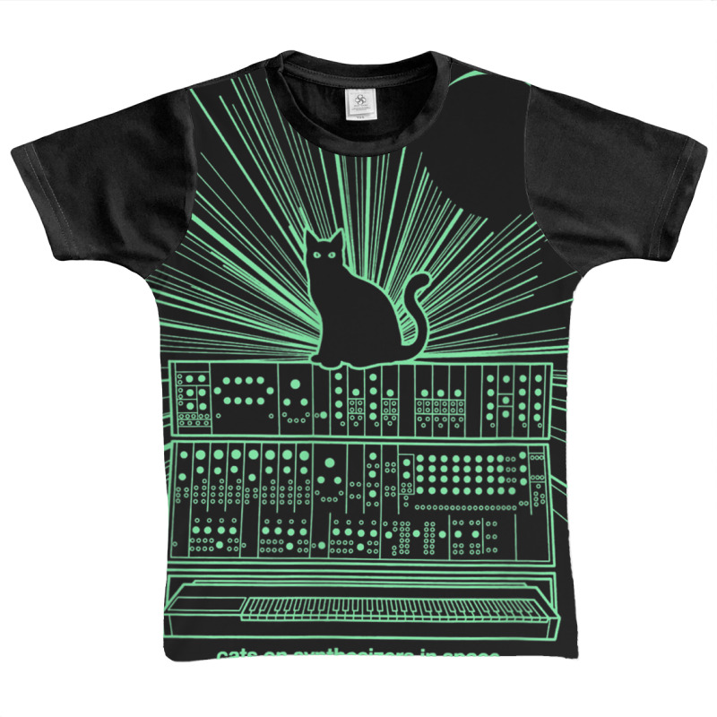 Cats On Synthesizers In Space Graphic Youth T-shirt | Artistshot