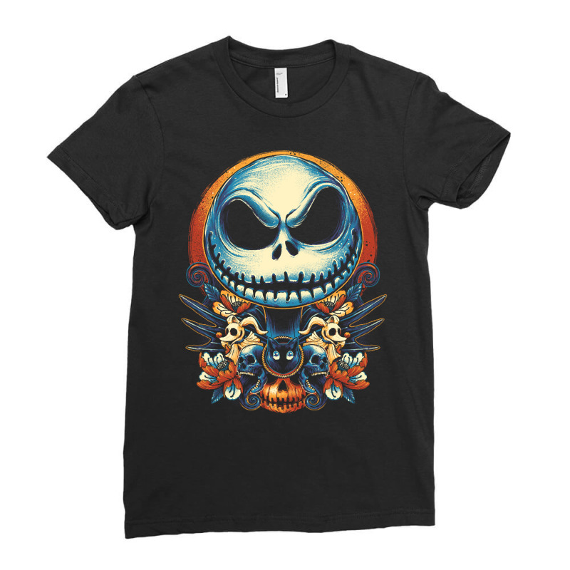 The Pumpkin King Ladies Fitted T-Shirt by Kanjolen689 | Artistshot