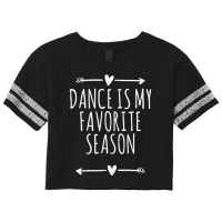 Love Arrows Hearts Funny Dance Is My Favorite Season Tank Top Scorecard Crop Tee | Artistshot