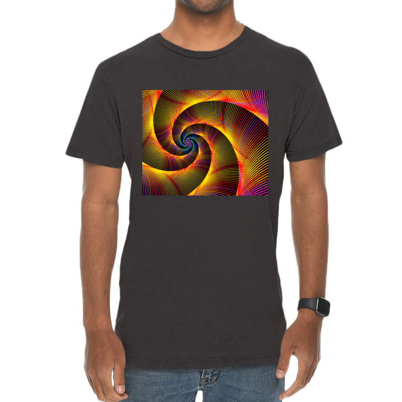 Philadelphia Pride Thin Luminescent Lines Spiral Vintage T-shirt | Artistshot