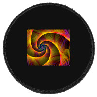 Philadelphia Pride Thin Luminescent Lines Spiral Round Patch | Artistshot