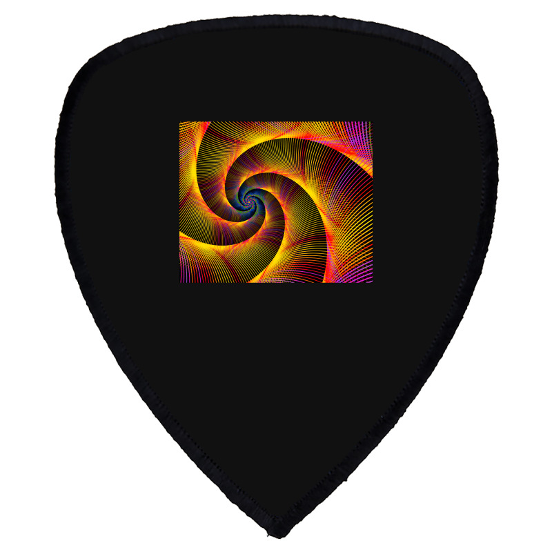 Philadelphia Pride Thin Luminescent Lines Spiral Shield S Patch | Artistshot