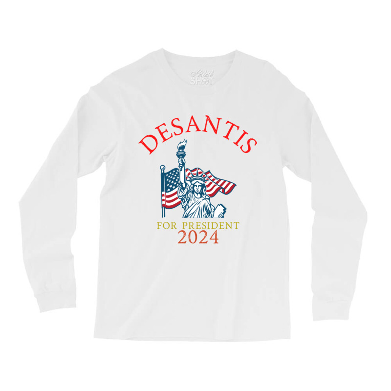 Ron Desantis For President 2024 Conservative Long Sleeve Shirts | Artistshot