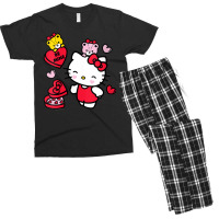 Be Mine Candy Valentines Men's T-shirt Pajama Set | Artistshot